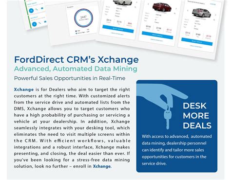 FordDirect CRM is a powerful customer relationship management solution specifically designed for automotive dealerships. . Forddirect crm
